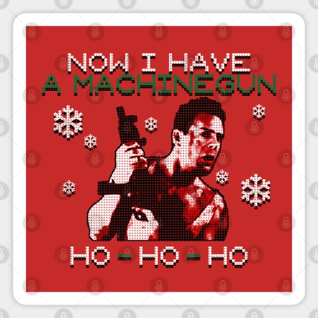 A Die Hard Christmas Magnet by CCDesign